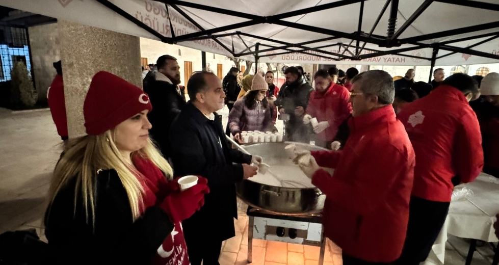 Vakıflardan sahlep ikramı