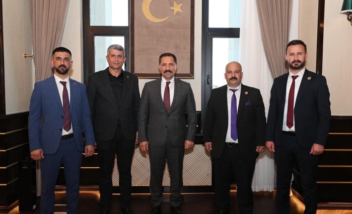 Vali Masatlı muhtarları ağırladı