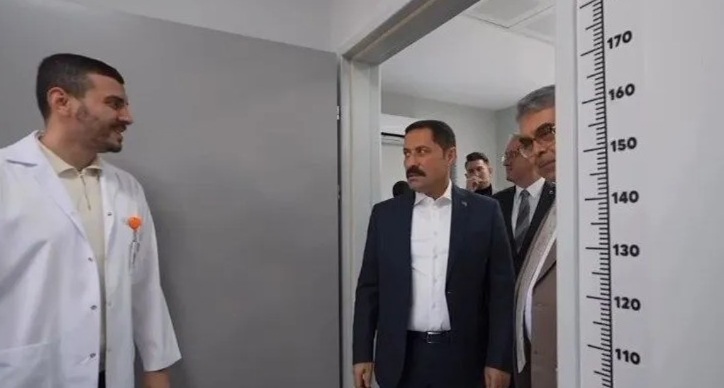 Vali Masatlı sağlık merkezini ziyaret etti