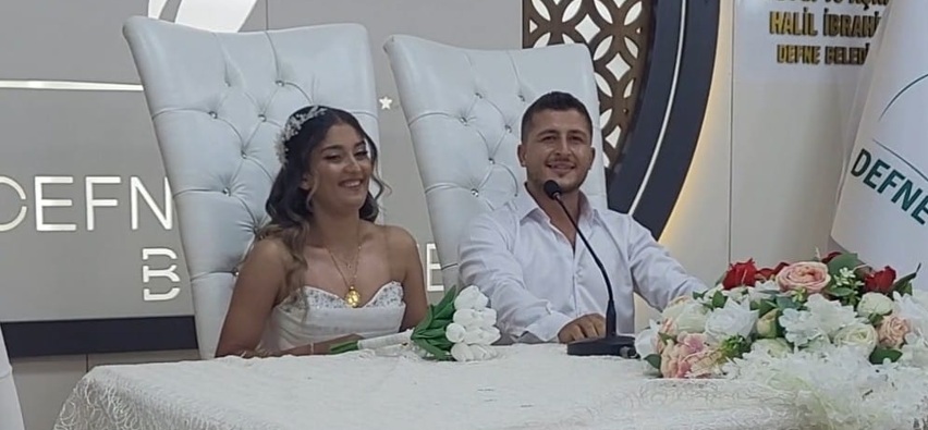 Zehra ile Mustafa Evliliğe İlk Adımı Attı