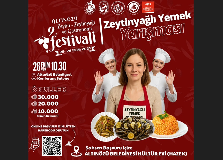 Zeytinyağlı Yemek Yarışması İçin Başvurular Başladı